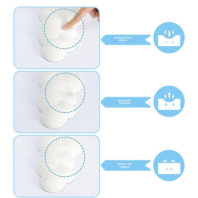 Подставка для запястья клавиатуры Cloud Memory Foam для настольного набора текста