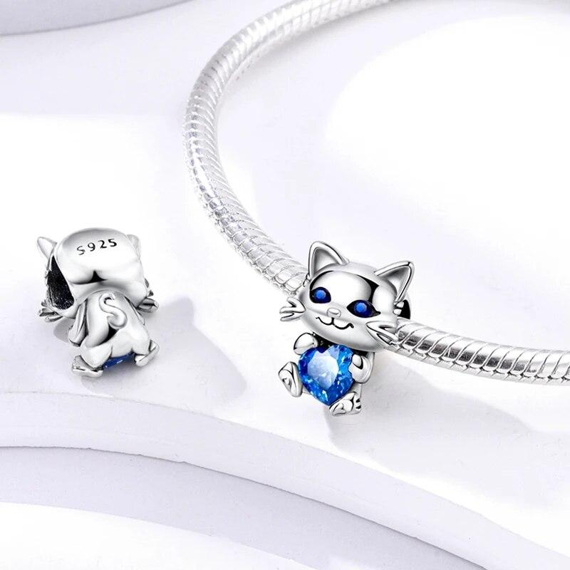 925 Sterling Silver Charms Beads Love Heart Aircraft Luggage Travel Dangle Fit Original New Bracelet Necklace Diy Jewelry