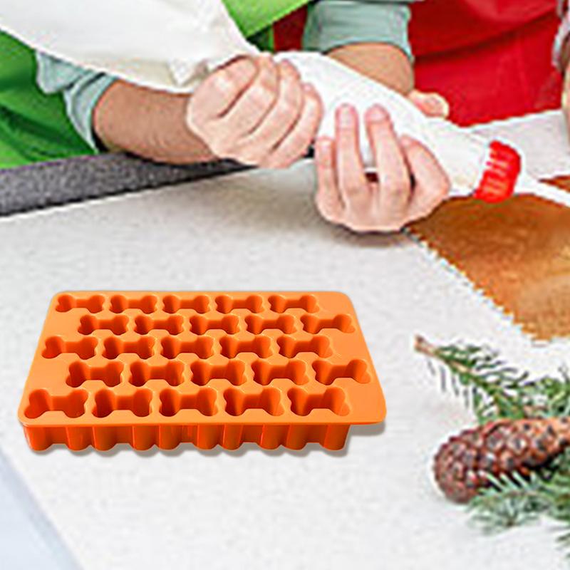 Формочка для печенья в форме кости, 25-гнездная, маленькая, для торта, многоразовый инструмент для теста, резаки для крекеров, кухонный гаджет для домашних угощений