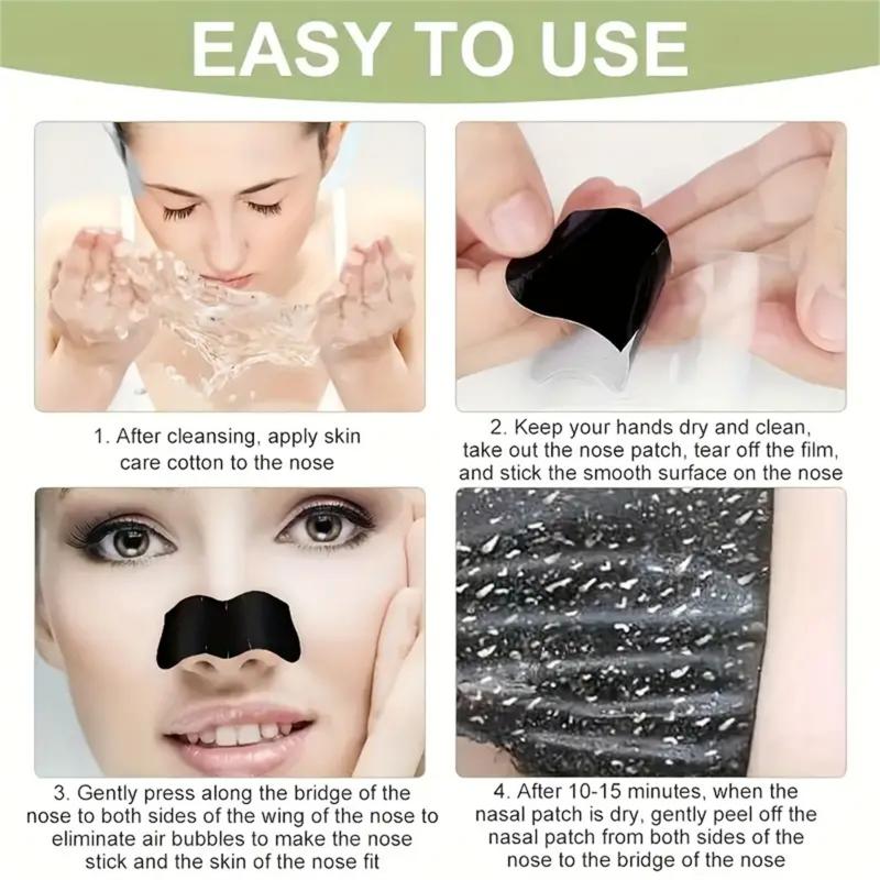 50 шт./комплект пластыри для носа от черных точек и прыщей beauty tools