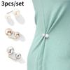 3Pcs/set Women Fashion Tightening Waistband Pin Brooches Metal Lapel Pin Brooch