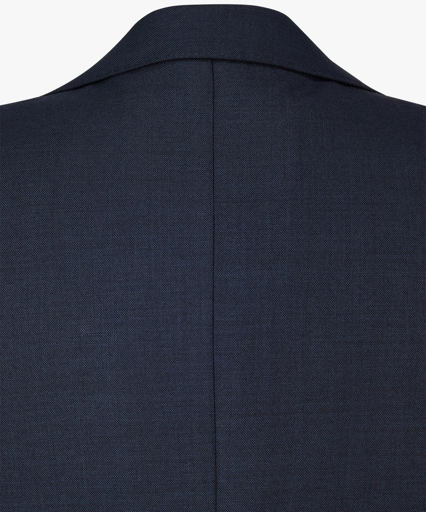 Man On The Boon Notched Lapel Wool Suit Jacket_Navy 4714351002