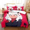 Комплект постельного белья Helltaker Single Twin Full Queen King Size Bed Set Aldult Kid Bedroom Duvetcover Sets Anime Parure de lit Bed