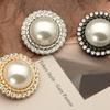 Handmade Needlework DIY Shiny Rhinestone Sewing Accessories Shirt Buttons Pearl Clothing Buttons
