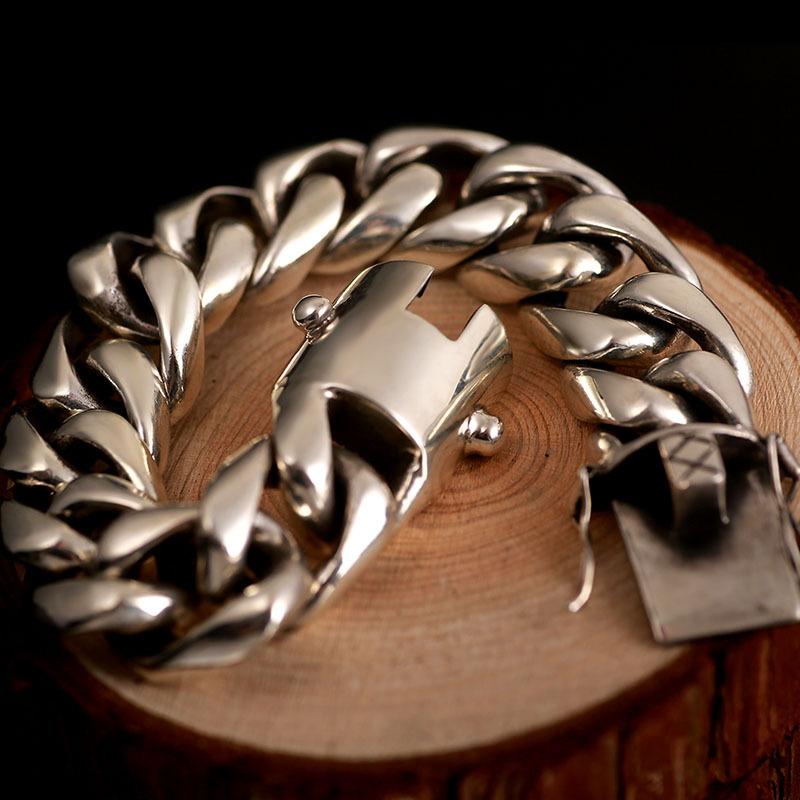 Смелый кубинский браслет мужской модный панк европейский и американский хип-хоп широкий вариант