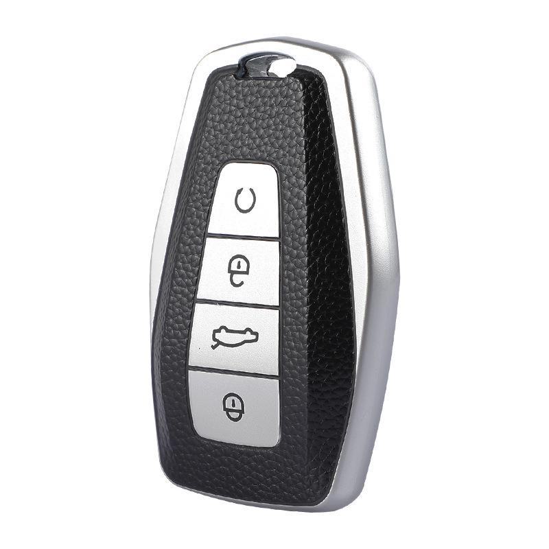Чехол для автомобильного ключа Geely для Xingrui, Vision, X6, Boyue, Xingyue, Binrui, Cool, Dihao, GS — мужская пряжка-ракушка.