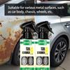 Набор для чистки мотоциклетной цепи Автоочиститель от ржавых пятен Очиститель металлических деталей ступицы колеса Для удаления грязи и добавления блеска Ржавый спрей