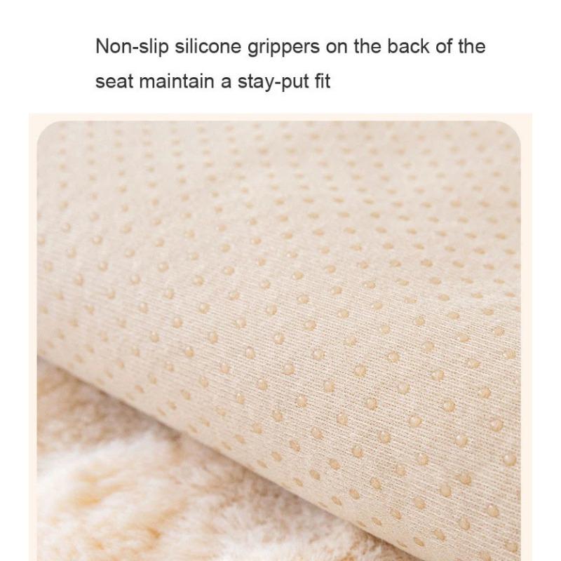 Зимние утолщенные чехлы для диванов с кроликом, супермягкие чехлы для полотенец для дивана, нескользящие чехлы для дивана, полотенца для гостиной, декор