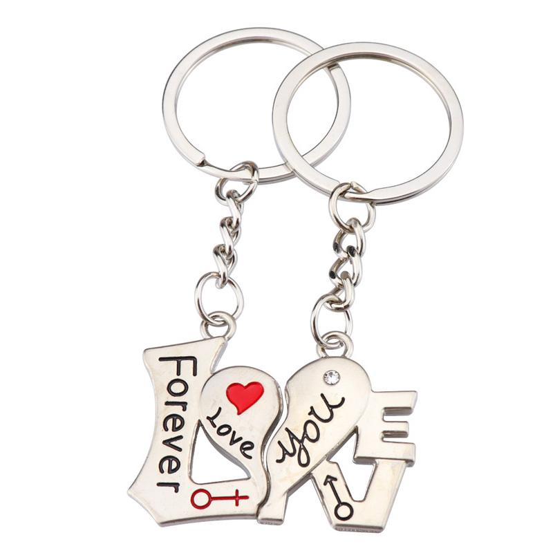 Женские и мужские украшения на День Святого Валентина, пара влюбленных, сумка, подвески, подарочные аксессуары