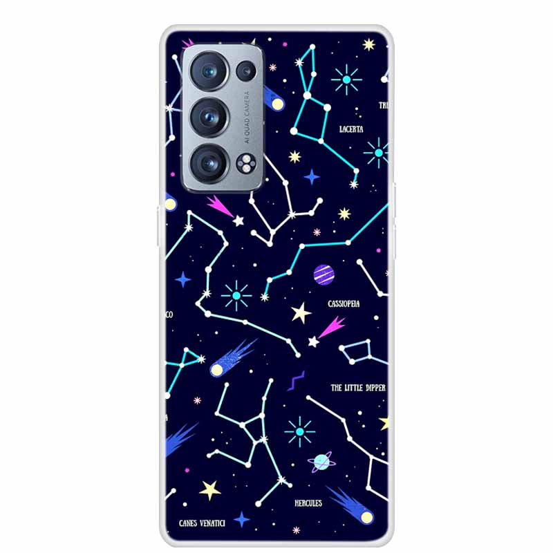 For OPPO Reno 6 Pro Plus 5G Case Reno6 Clear Marble Soft TPU Silicone Back Cover For OPPO Reno6 5G Phone Case Funda Bumper 6pro+