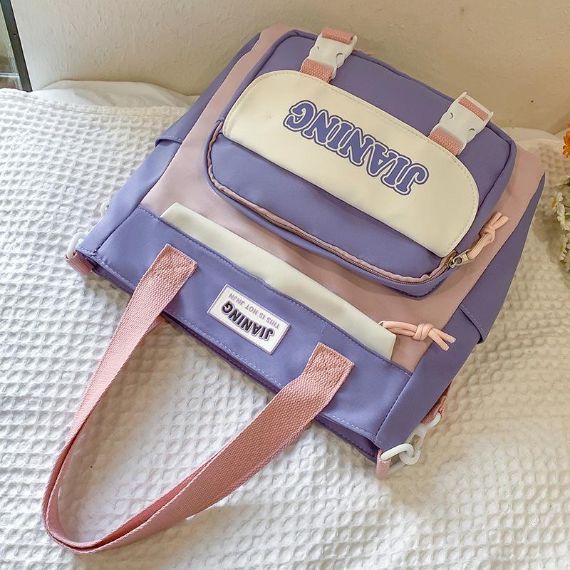 Школьный рюкзак Детский для учеников начальной школы Высокий Милый для учеников средней школы Рюкзак из двух частей