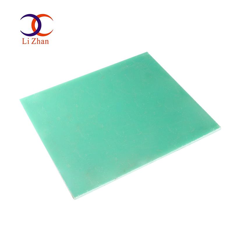 Ультратонкая износостойкая плата из стекловолокна FR4 - Водно-зеленая, Высокотемпературная эпоксидная электроизоляционная плата