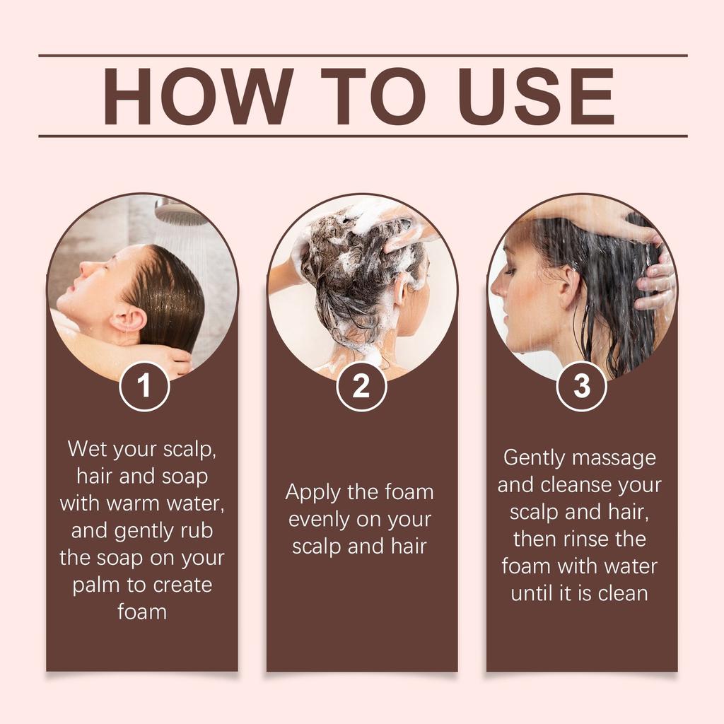 Ароматизированный шампунь-мыло нежно очищает и питает волосы, улучшает состояние кожи головы, долговечен и является лучшим выбором для ежедневного ухода за волосами.