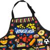 JNIAP Venezuelan Kitchen Apron Venezuela Lover Gifts Venezuelan Chef Gift Venezuela Flag Apron