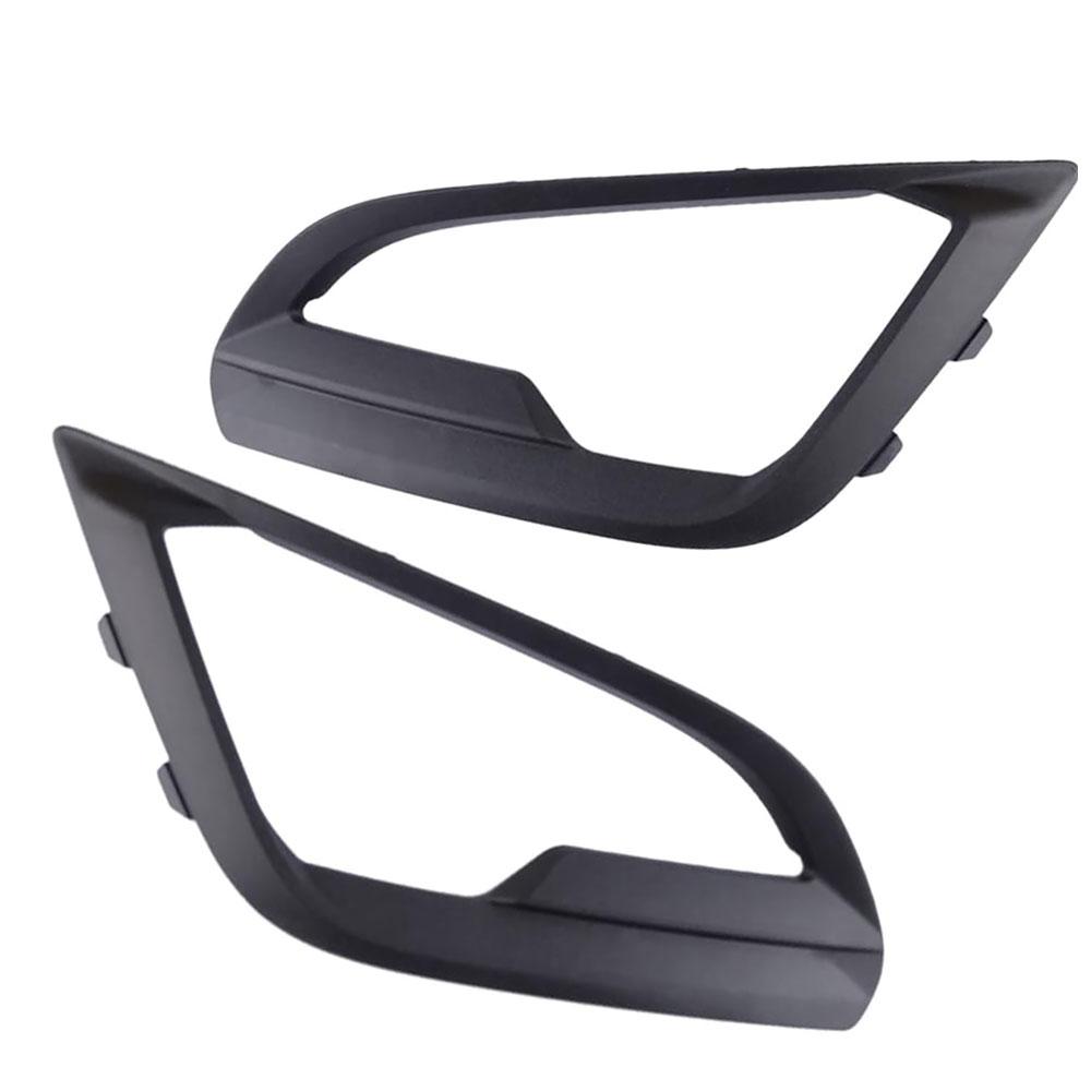 Car Front Left+Right Bumper Fog Light Lamp Bezels For Ford EcoSport 2018-2021