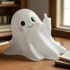 Naughty Ghost Decoration Halloween Ghost Figurine Resin Crafts with Sassy Poses Creepy Cute Tabletop Display Ornaments for Parties