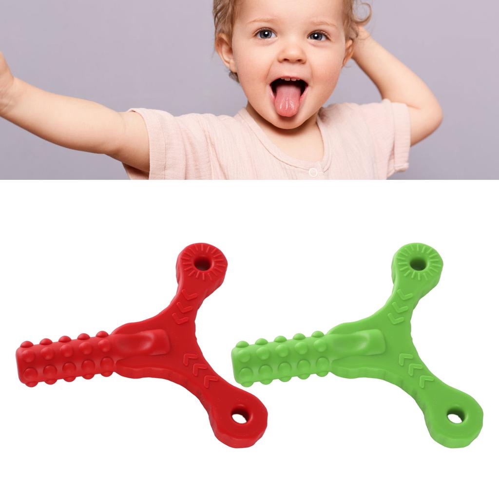 Y-образный прорезыватель для зубов, речевая реабилитация, снятие стресса, сенсорный орально-моторный жевательный инструмент для аутизма, СДВГ