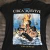 Новая футболка Circa Survive Descensus Рождественский подарок Унисекс S-5XL Футболка AL53 Унисекс Футболка