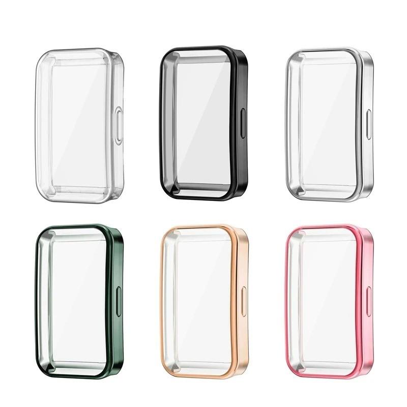 TPU Shell for Huawei Band 10 9 8 Screen Protector Bumper Shell Shockproof Protective Cover for Huawei SmartBand 9 10
