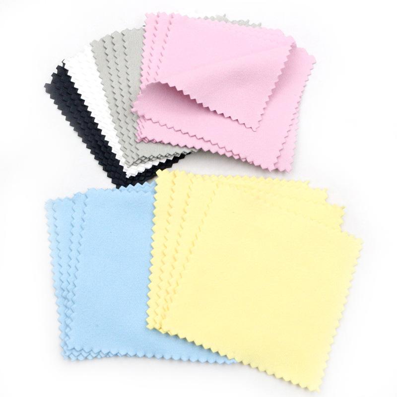 10 шт. Салфетка для полировки, уход за золотыми и серебряными ювелирными изделиями, салфетка для чистки ювелирных изделий, колец, ожерелий, браслетов, тряпки для полировки