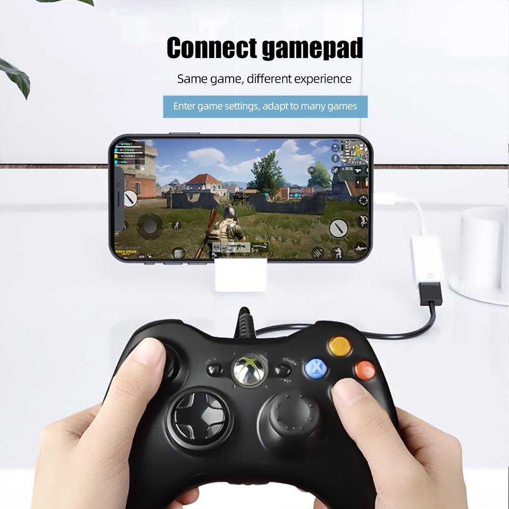 Адаптер Lighting To HDD SSD Hard Drive OTG для iPhone iOS 13 14 15 16 17 18 к USB-разъему с портом зарядки для U Disk Keyboard Mouse Converter