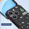 Матовый чехол-шнурок с рождественским узором для iPhone 16 Pro 15 14 Plus 13 12 Mini 11 Pro Max Xr Xs 7 8 Se мягкий тонкий чехол из ТПУ