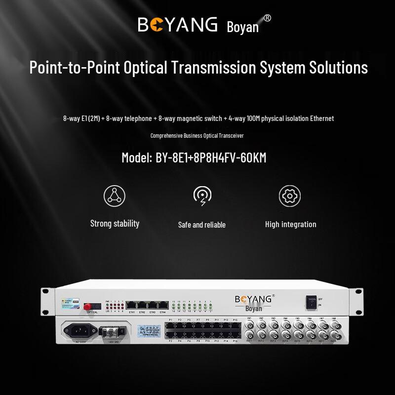 BOYANG Integrated Service Telephone Optical Transceiver
