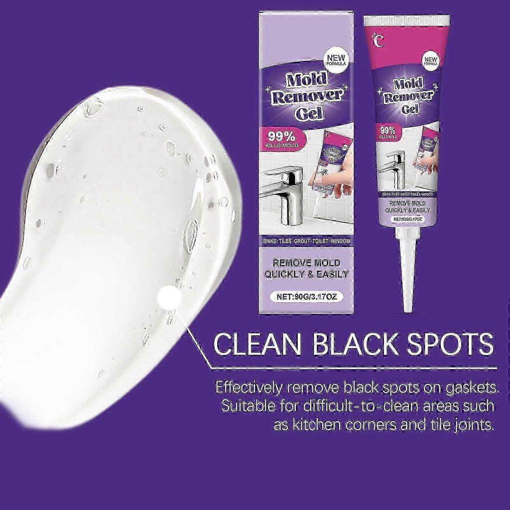 3x Mold Remover Gel, Clean Mould Remover Gel, Powerful Vexclean Cleaning Gel