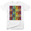 Scooby-Doo! - Meddling Squares - Adult Unisex Short Sleeve T-Shirt - White