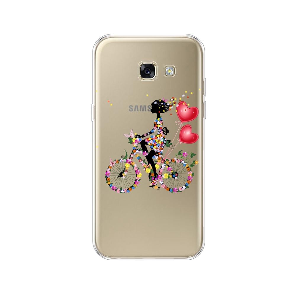 Чехол для Samsung Galaxy A3 2017 Чехол Чехол A320 A320F Силиконовый Мягкий Чехол TPU Для Samsung A3 2017 Чехол Защитная Задняя Крышка