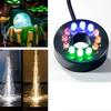 Water Fountain Led Light With Changing Leds For Aquarium Decor And Fish Tank Ambience