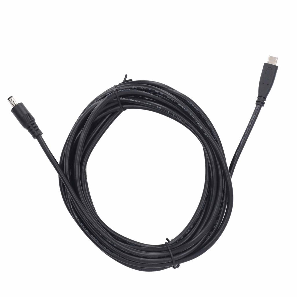 Type C To DC Satellite Power Cable PVC Water Resistant Satellite Antenna Cable Extension for
