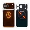 Игровой Half Life Наклейка на заднюю крышку Защитная Для Iphone 17 Pro Max Кожаная наклейка Задняя защитная декоративная наклейка