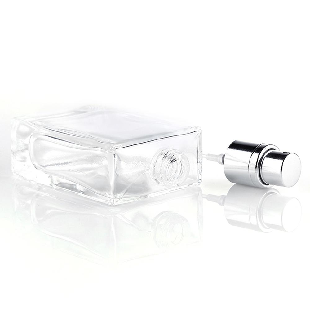 50ml High Quality Glass Crystal Transparent Spray Bottle Atomizer Refillable Bottle Perfume Bottle