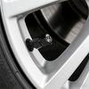 VW 4Pcs Car Tire Valve Caps Metal Wheel Dust Covers Accessories For Volkswagen GTI Golf Polo Passat VW CC Tiguan T-ROC Jetta Taigo