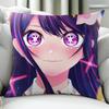 OOshi No Ko cushion cover Birthday Anniversary Gifts Double Sided Printed Zipper Cushion Cover Soft Skin Bedding