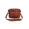Сумка-мессенджер через плечо Сумка-слинг Сумка из козьей кожи, маленькая, 11 дюймов