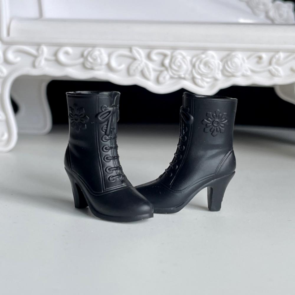 Модные женские кукольные сапоги на высоком каблуке для кукол 1/6 BJD 30 см, подходят для кукол с длиной стопы 2 см