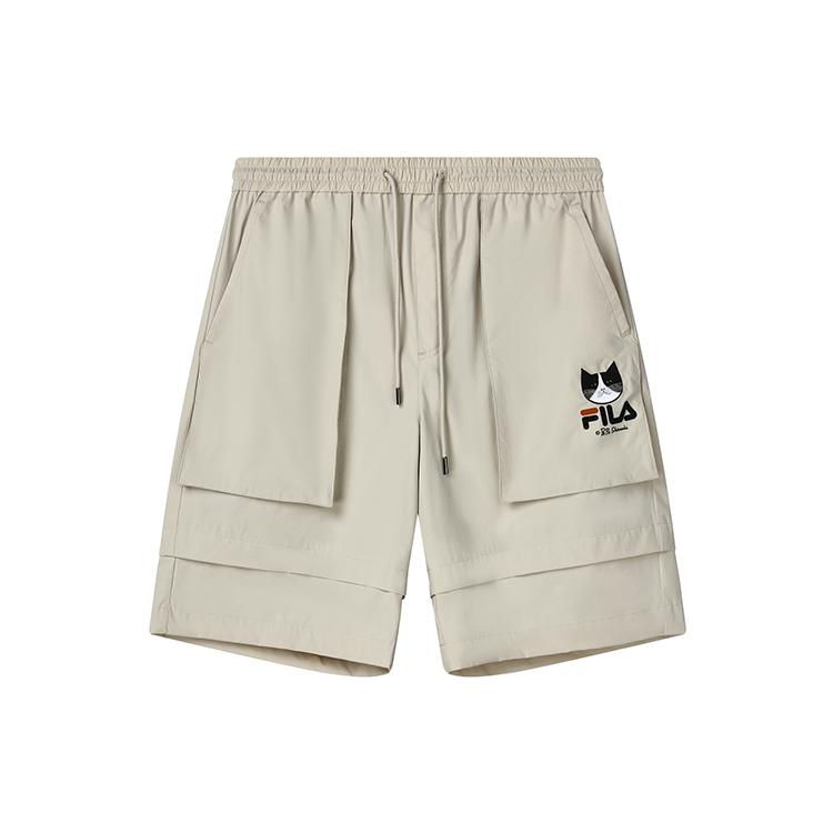 Новые повседневные шорты FILA мужские светло-ярко-хаки F11M133898F-LK