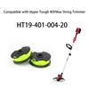 HT19-401-004-20 2Pcs Replacement Spool Mower Accessory for Hyper Tough 40V Max String Trimmer/HT19-401-004-20/HT21-401-002-04 (2022)