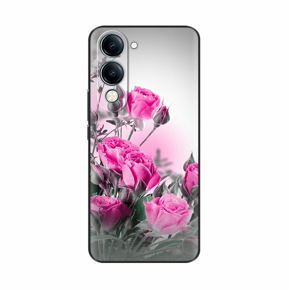 Силиконовый чехол для телефона Vivo Y19 5G Чехол 2025 Мягкий ТПУ чехол для телефона Vivo Y19 5G Чехол 6.74'' Ударопрочный Fundas Shell Bag Coque