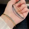 Xiaoxiangfeng Light Luxury Copper Bracelet with Versatile Style and Simple Women's Handpiece