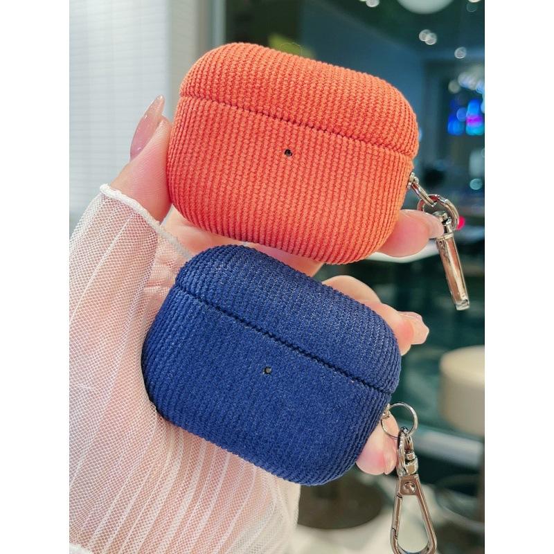 Осенне-зимний вельветовый чехол для AirPods 1-го поколения Apple Bluetooth-гарнитуры 1/1-го поколения противоударный защитный чехол Pro1/Pro1 модный