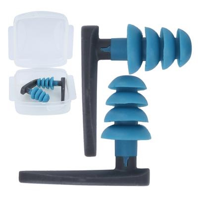 2 шт. эластичные мягкие водонепроницаемые затычки для ушей для дайвинга, профессиональное оборудование для плавания