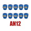 10 шт. AN4 AN6 AN8 AN10 AN12 Автомобильный Хомуты для Шлангов Радиатора Модифицированные Топливные Водяные Трубки Зажим Пряжка Фитинг Масляные Хомуты для Шлангов Конечный Фиксатор