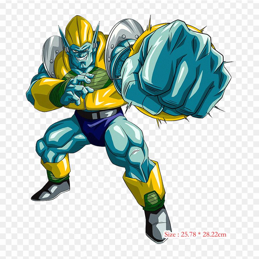 Patches For Clothes Bag Iron On Thermal Stickers Gender Bender Goku Goku Chi-chi Pattern Washable Heat Transfer