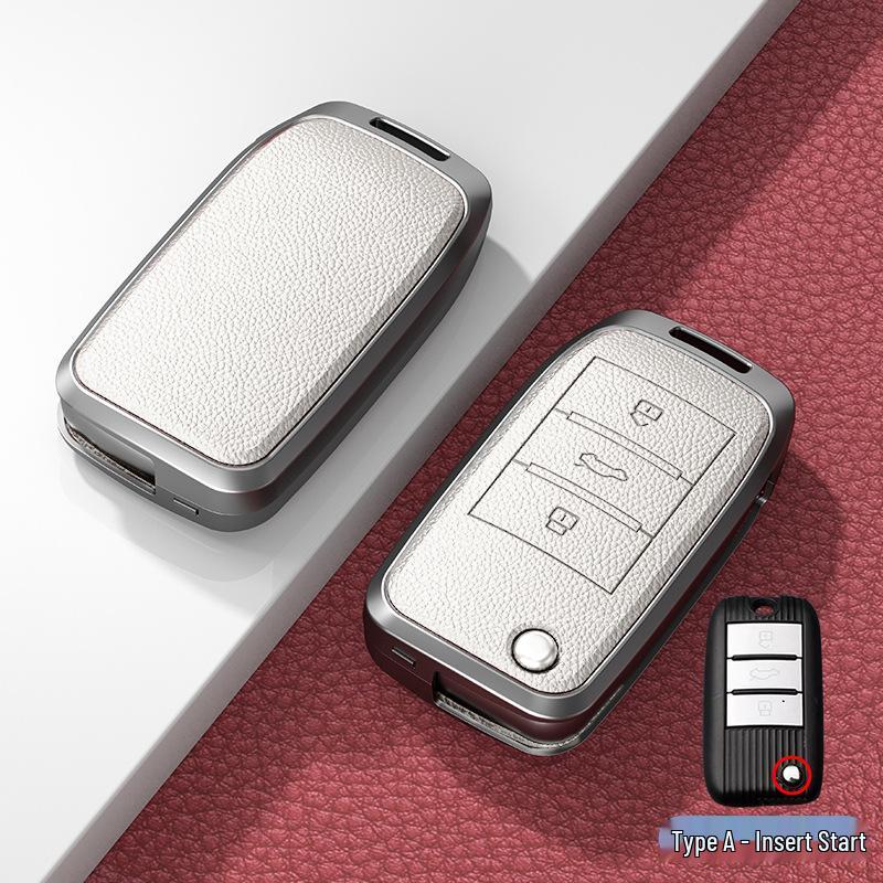 Совместимый чехол для ключей для Roewe RX5 Max/ RX5/ RX3/ i5/ i6 Plus/ New 350/360 - Унисекс-дизайн.