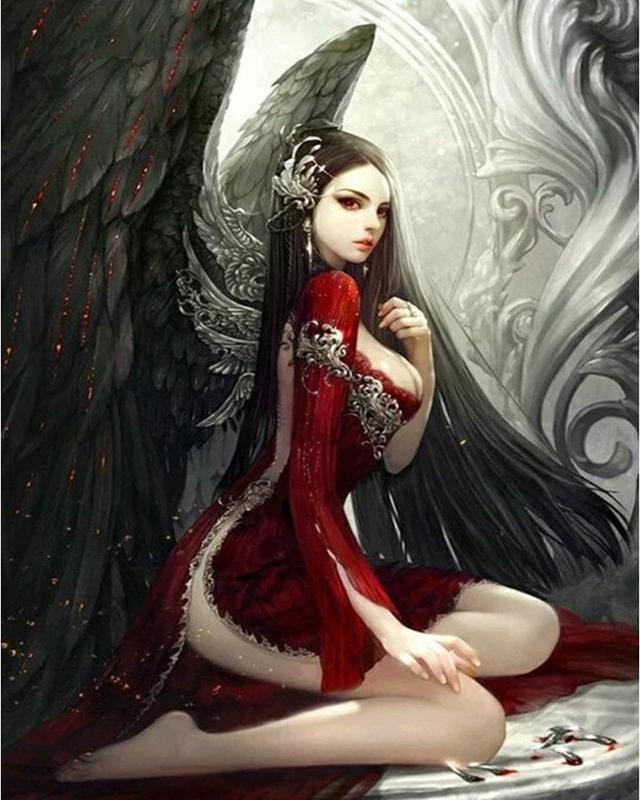 5D DIY алмазная живопись Русалка полная дрель вышивка крестиком Алмазная вышивка феи и животные домашняя картина горный хрусталь подарок ручной работы