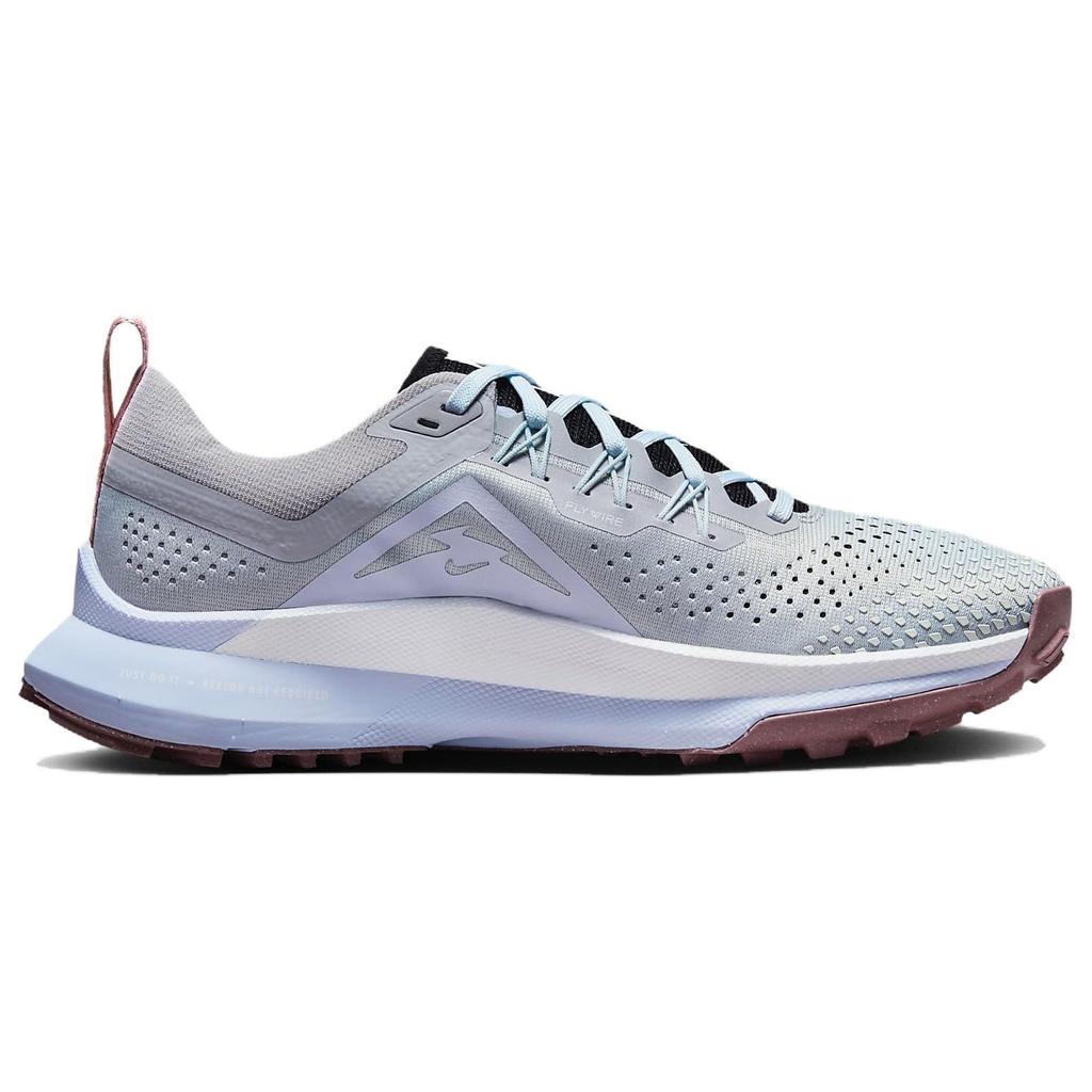 Nike React Pegasus Trail 4 Light Smoke Smokey Mauve Женские кроссовки Серые Светло-Дымчато-Серые Черные DJ6159-005