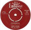 7-дюймовая пластинка GERRY STEVENS HIS GROUP DON DUKE Pasadena Ive Told Every Little S 45WB454 Embassy 1961 Великобритания Поп Б/у